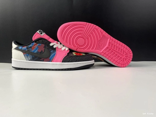 1st Kicks Shoes Low CW0418-006 Retro 1 Year (2020) Chinese Jordan New 0814